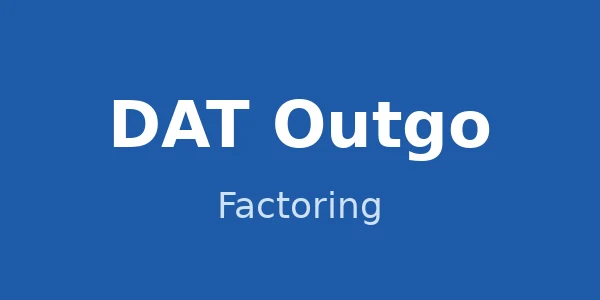DAT Outgo Factoring